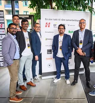 Spisoh team, sponsors at Norway chess